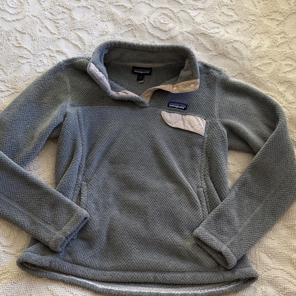 Patagonia Women's Soft Gray Cowl Sweater